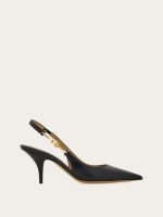 Ferragamo F buckle slingback pump